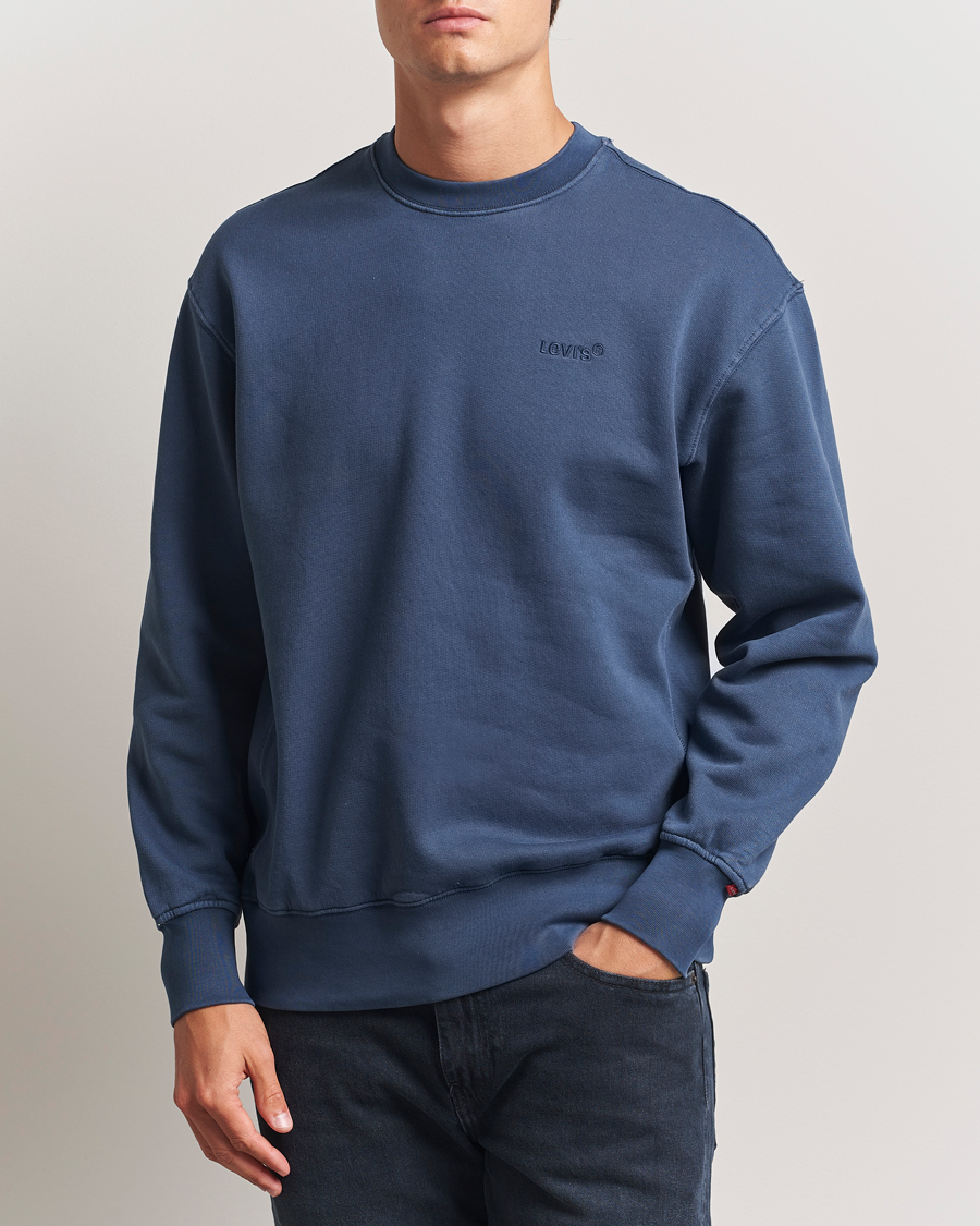 Mies | Puserot | Levi's | Authentic Crew Neck Sweatshirt Sargasso Sea