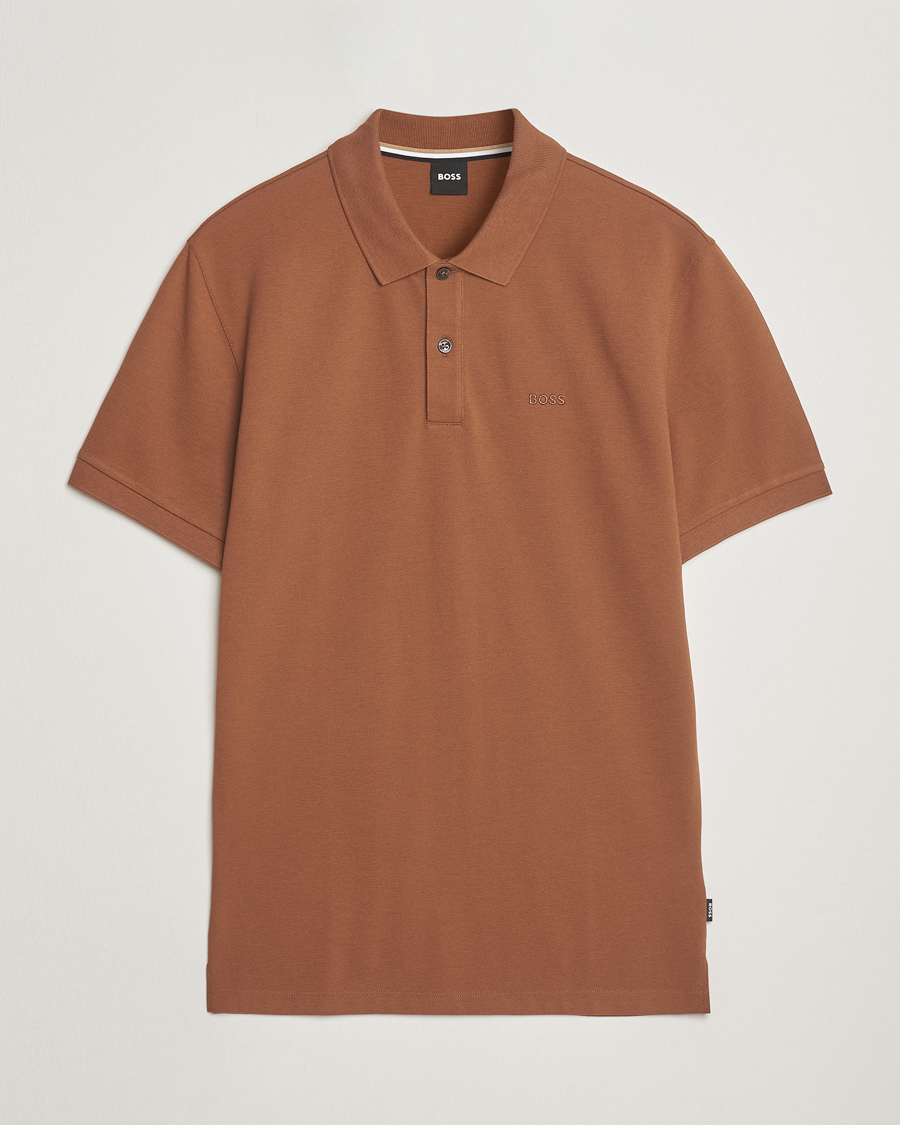 Mies | Pikeet | BOSS BLACK | Pallas Polo Medium Brown