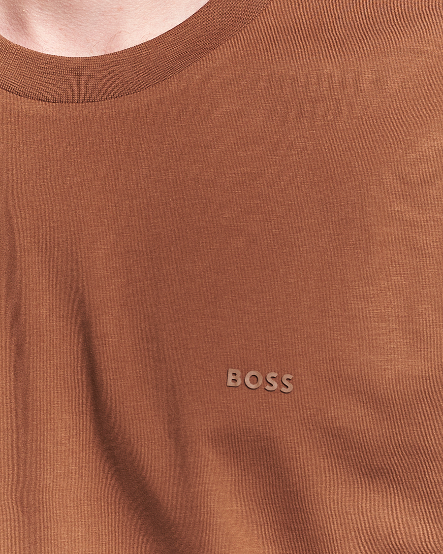 Mies | T-paidat | BOSS BLACK | Thompson Crew Neck T-Shirt Medium Brown