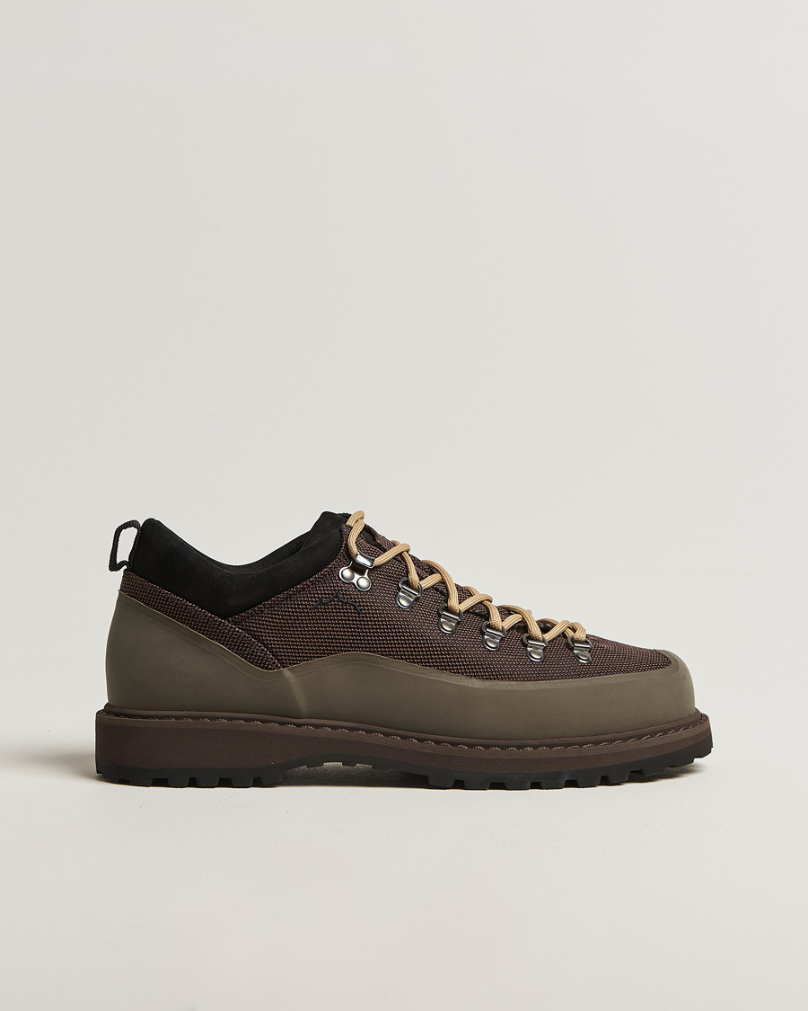 Mies | Nilkkurit | Diemme | Roccia Basso Sport Low Boot Brown Fabric