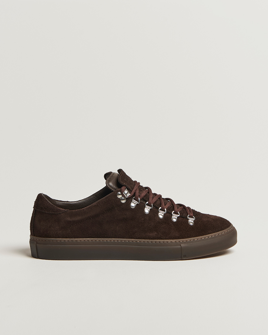 Mies | Diemme Marostica Low Sneaker Dark Brown Suede | Diemme | Marostica Low Sneaker Dark Brown Suede