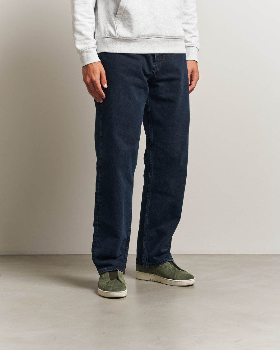 Mies | Tennarit | Axel Arigato | Dice Laceless Suede Sneaker Dark Green