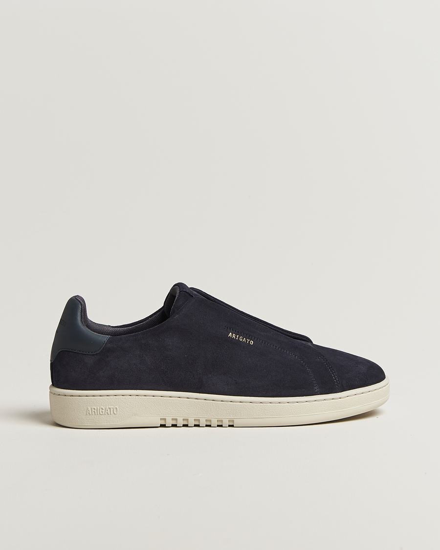 Mies | Tennarit | Axel Arigato | Dice Laceless Suede Sneaker Dark Blue