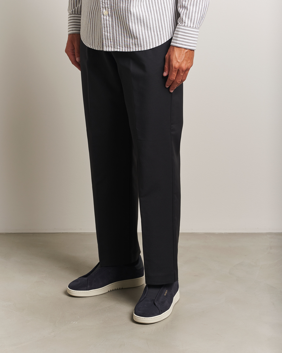 Mies | Tennarit | Axel Arigato | Dice Laceless Suede Sneaker Dark Blue