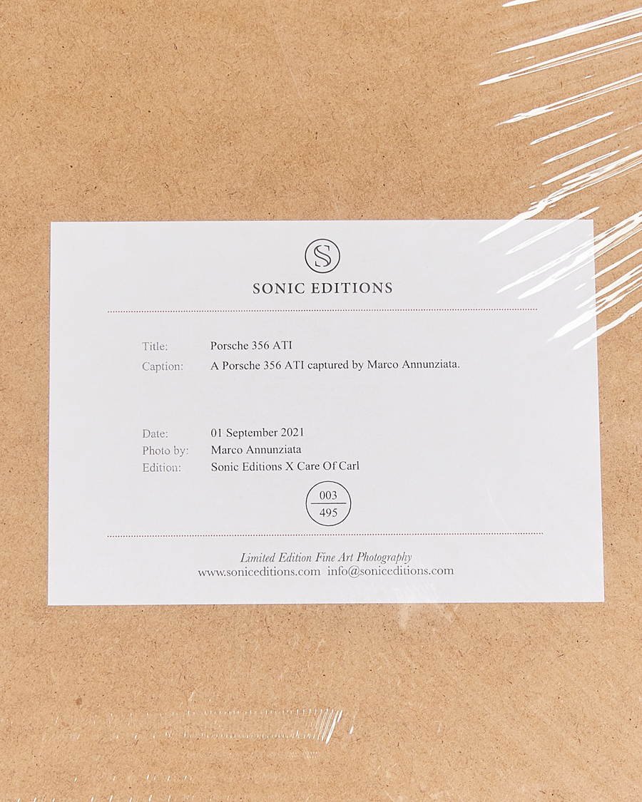Mies | Taulut | Sonic Editions | Framed Porsche 356 ATI