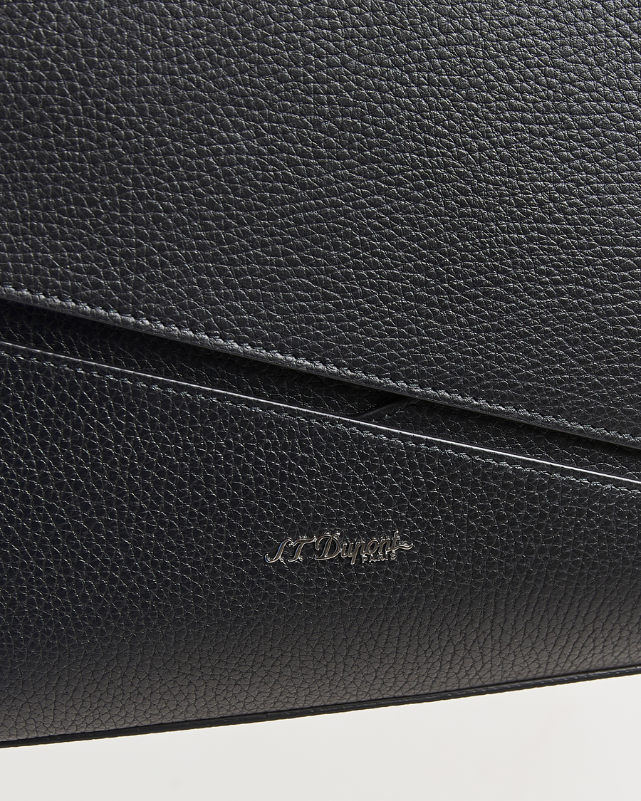 Mies | Laukut | S.T. Dupont | Neo Capsule Messenger Bag Black Grained