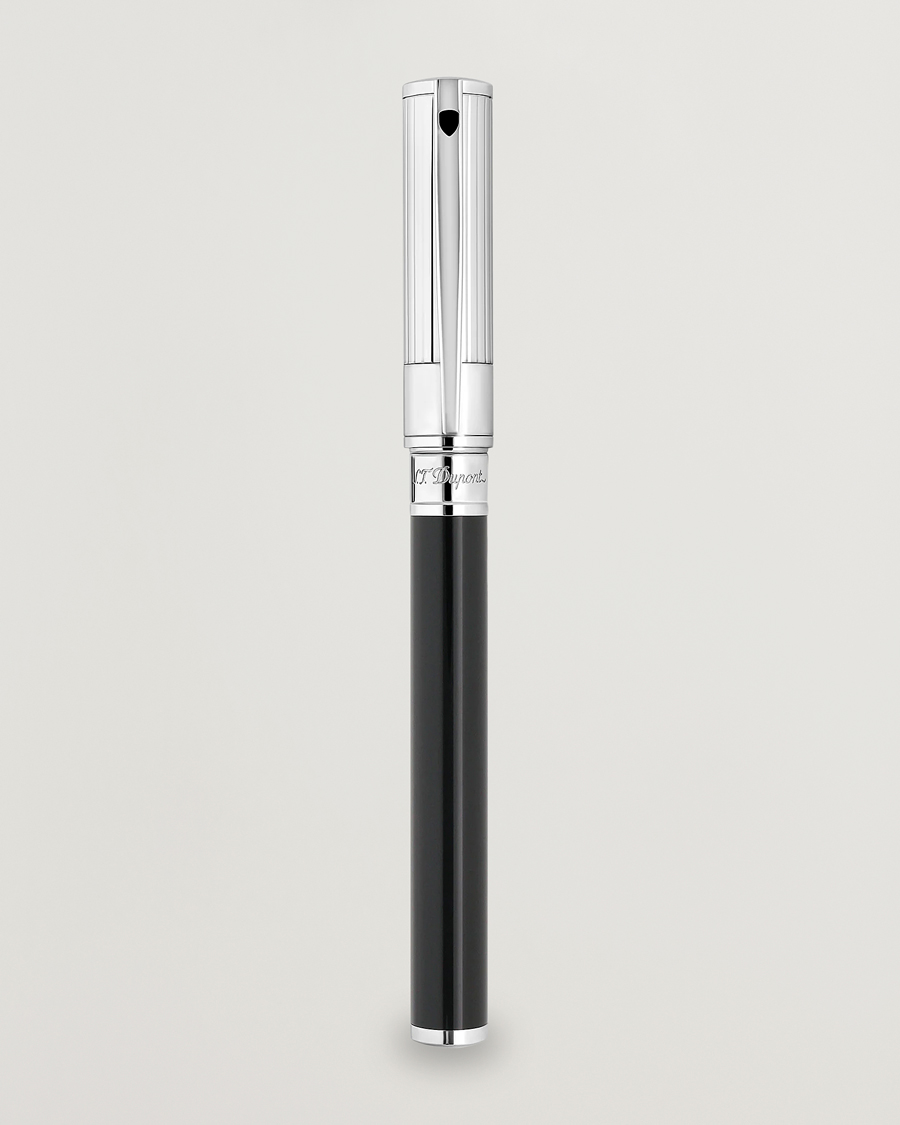 Mies | S.T. Dupont D-Initial Fountain Pen Duo Tone/Chrome | S.T. Dupont | D-Initial Fountain Pen Duo Tone/Chrome