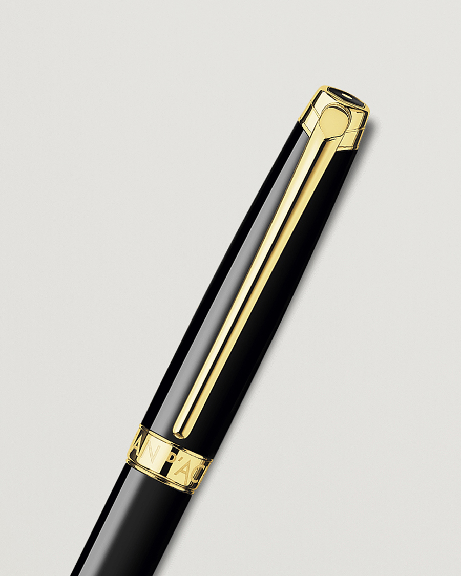 Mies | Kynät | Caran d'Ache | Caran d' Ache Léman Ballpoint Pen Ebony Black/Gold Plated