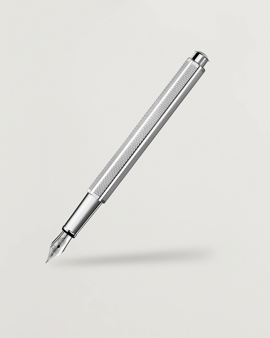 Mies | Kynät | Caran d'Ache | Caran d' Ache Ecridor Retro Fountain Pen Platinum Coated