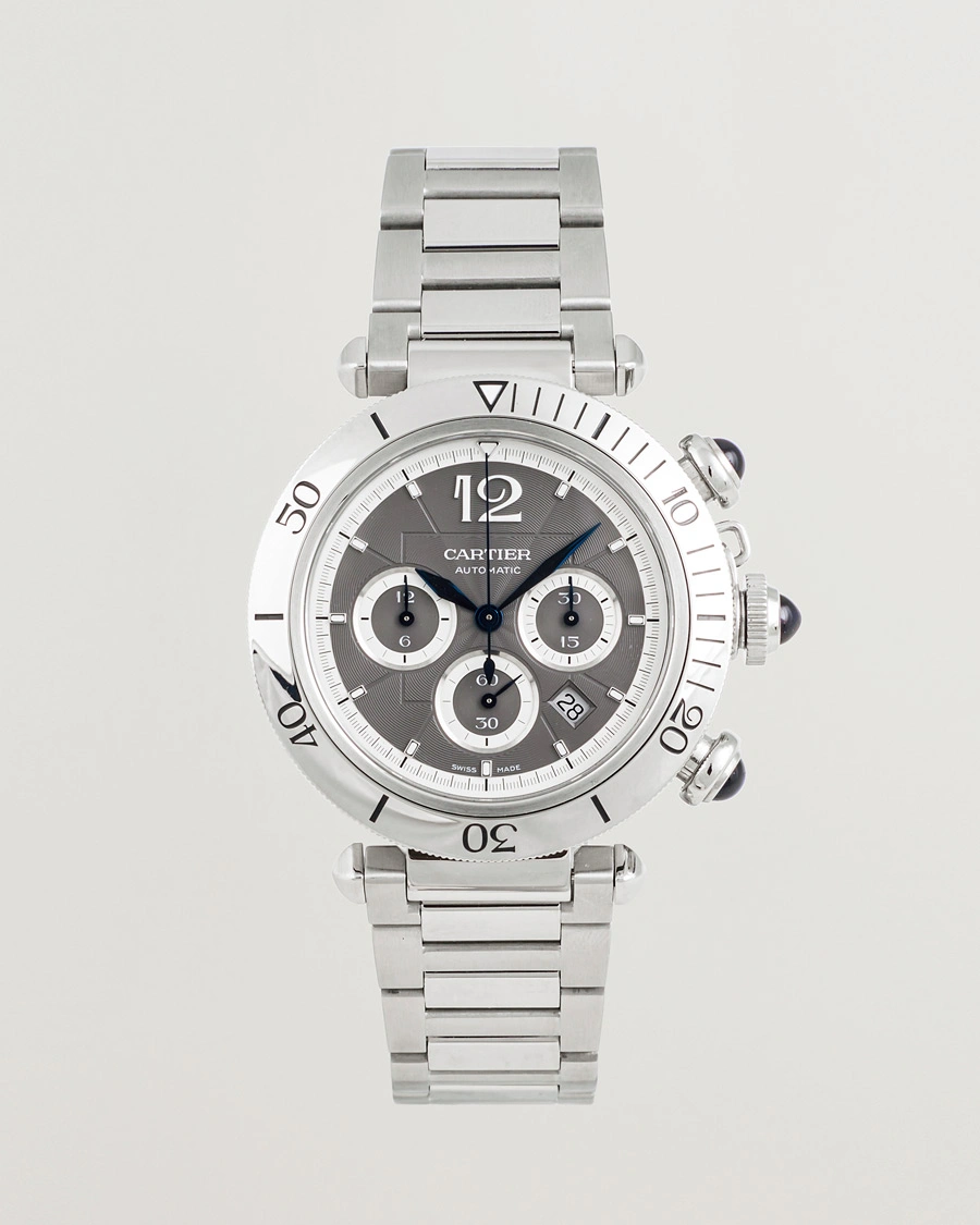 Mies | Cartier Pre-Owned Pasha Chronograph | Cartier Pre-Owned | Pasha Chronograph