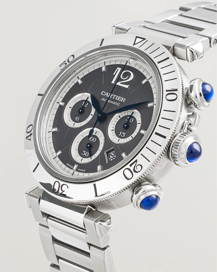 Mies | Cartier Pre-Owned Pasha Chronograph | Cartier Pre-Owned | Pasha Chronograph