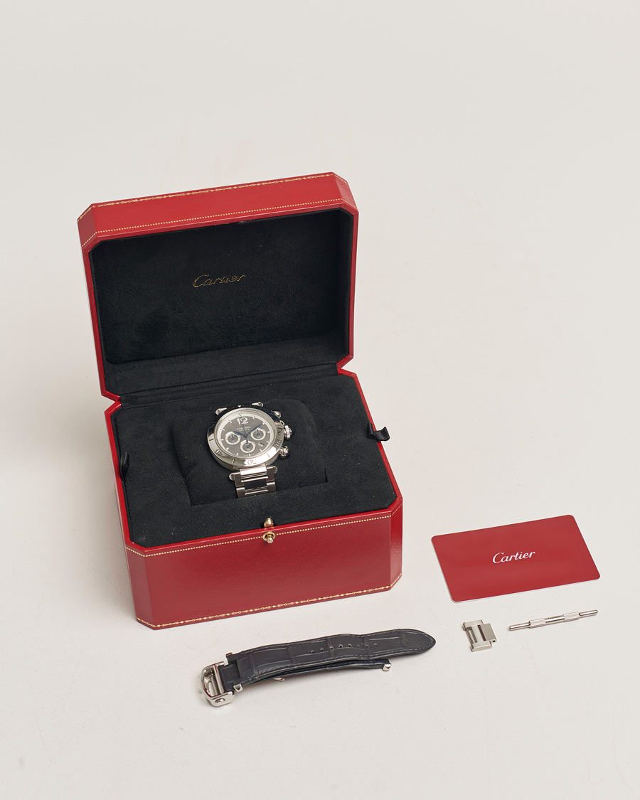 Mies | Cartier Pre-Owned Pasha Chronograph | Cartier Pre-Owned | Pasha Chronograph