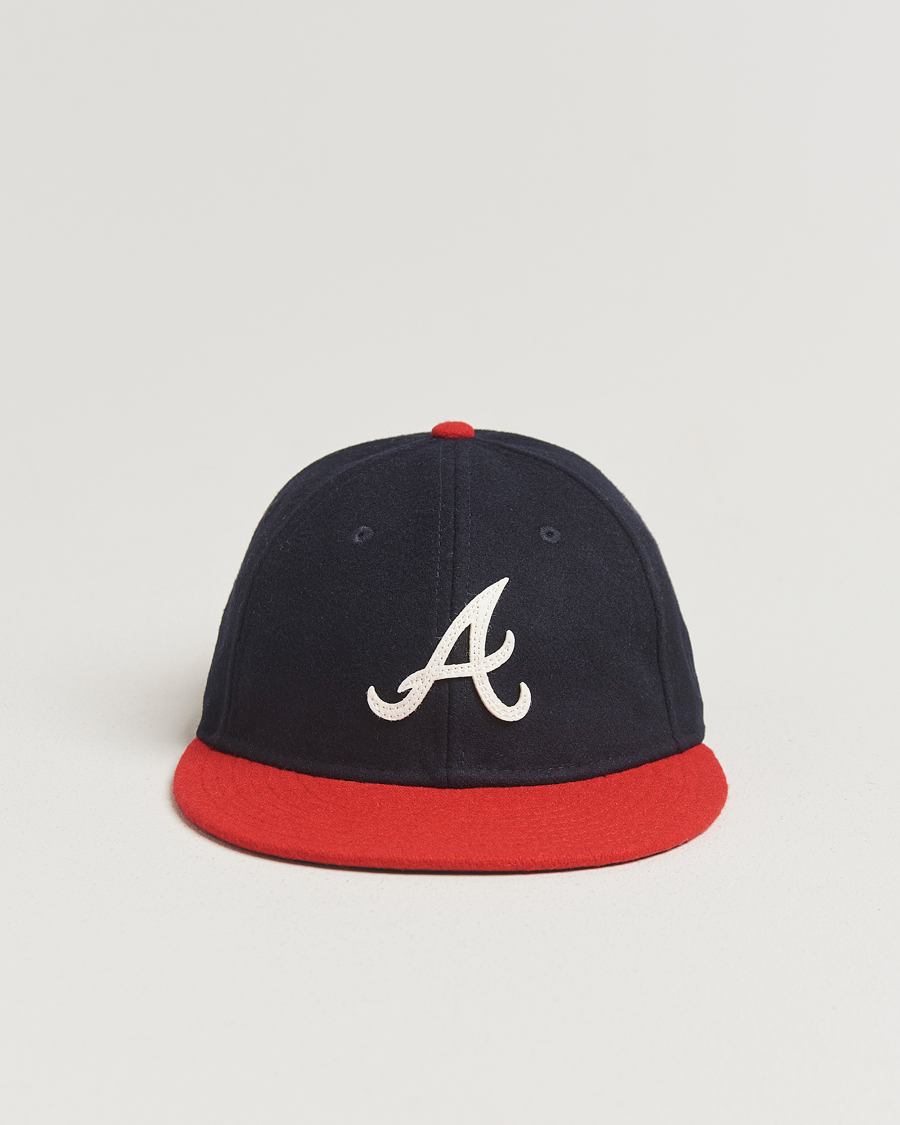 Mies | Päähineet | New Era | Retro Crown 9Fifty Melton Wool Cap Atlanta Braves