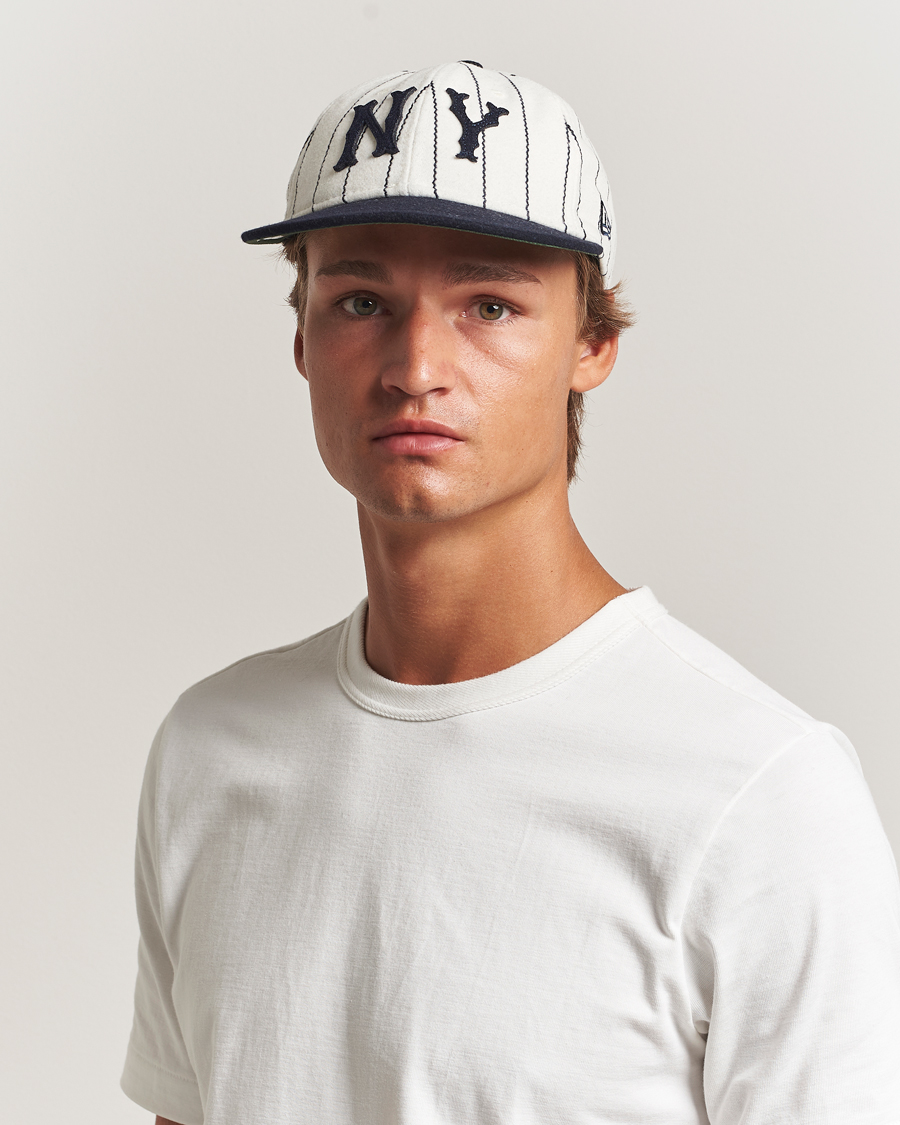 Mies | Päähineet | New Era | Retro Crown 9Fifty Melton Wool Cap New York Yankees Stripe