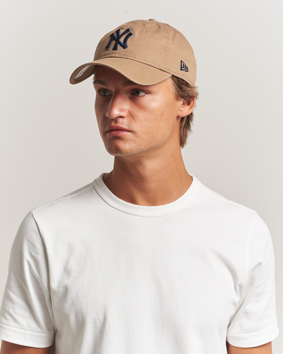 Mies | New Era 9Twenty Washed Cotton Cap Beige New York Yankees | New Era | 9Twenty Washed Cotton Cap Beige New York Yankees