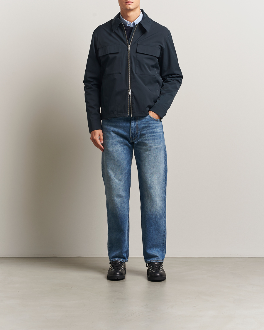 Mies | Takit | NN07 | Alban Bomber Jacket Navy Blue
