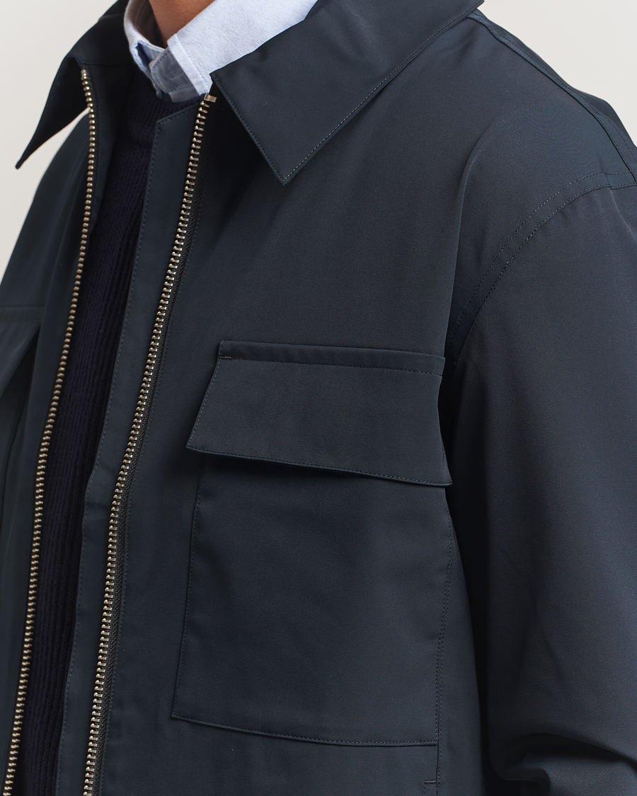 Mies | Takit | NN07 | Alban Bomber Jacket Navy Blue