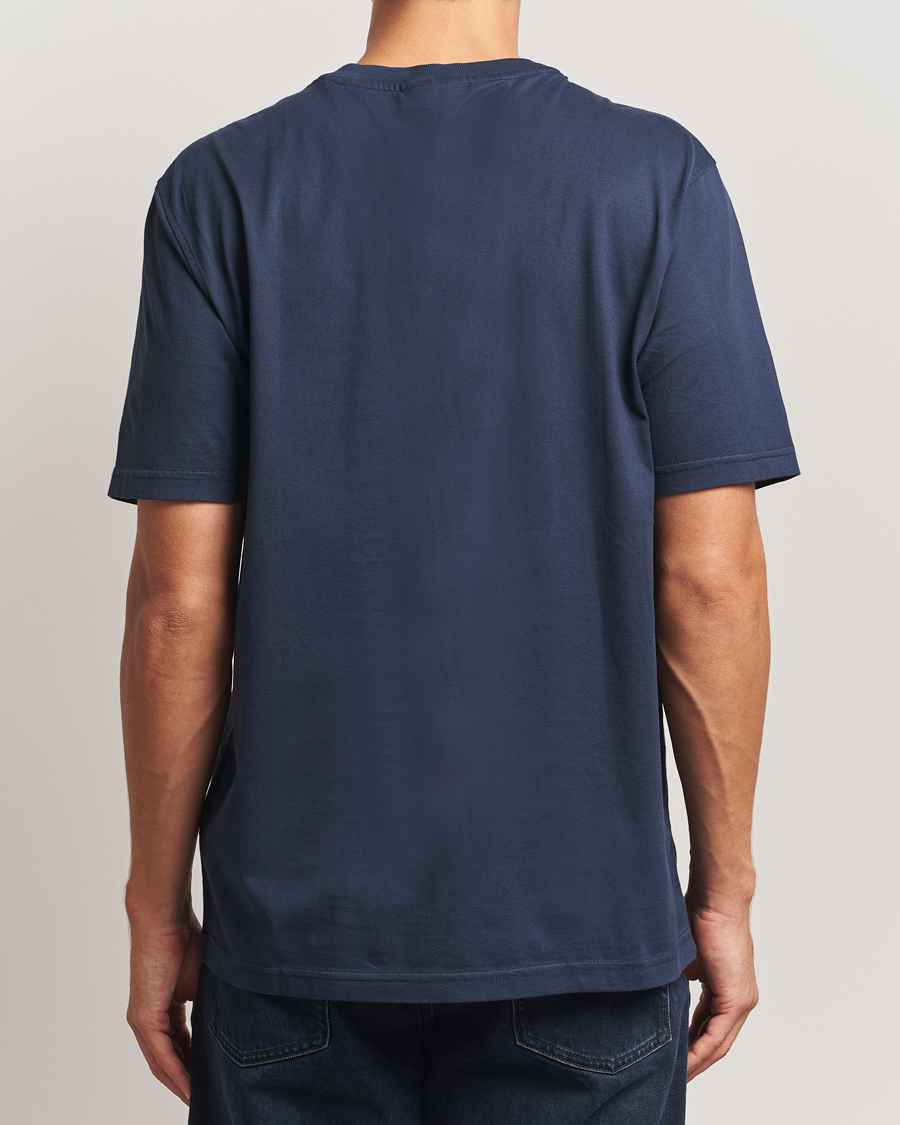 Mies | T-paidat | NN07 | Abel Logo Crew Neck T-Shirt Navy