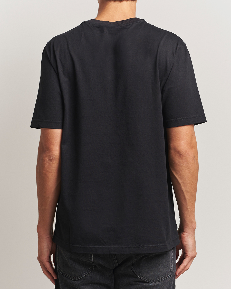 Mies | T-paidat | NN07 | Abel Logo Crew Neck T-Shirt Black