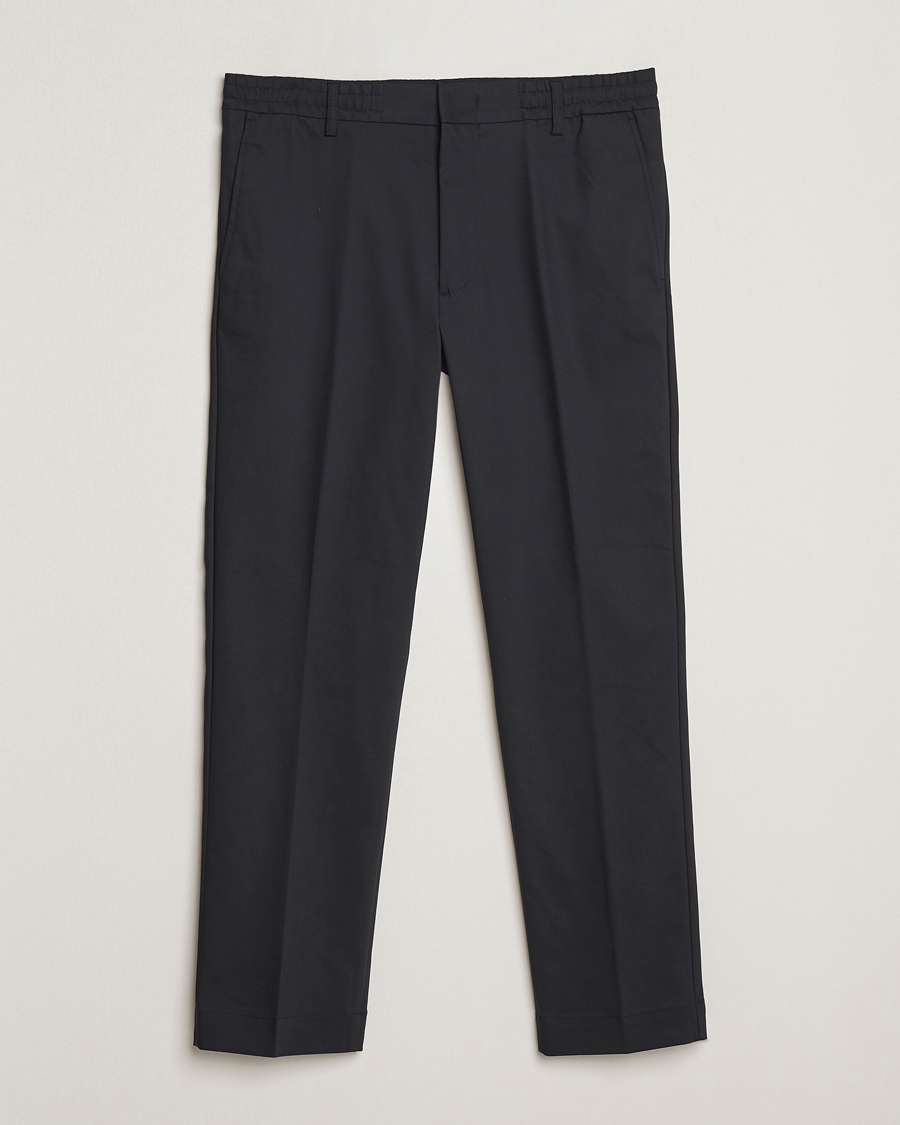 Mies | Housut | NN07 | Baker Cotton Drawstring Trousers Navy