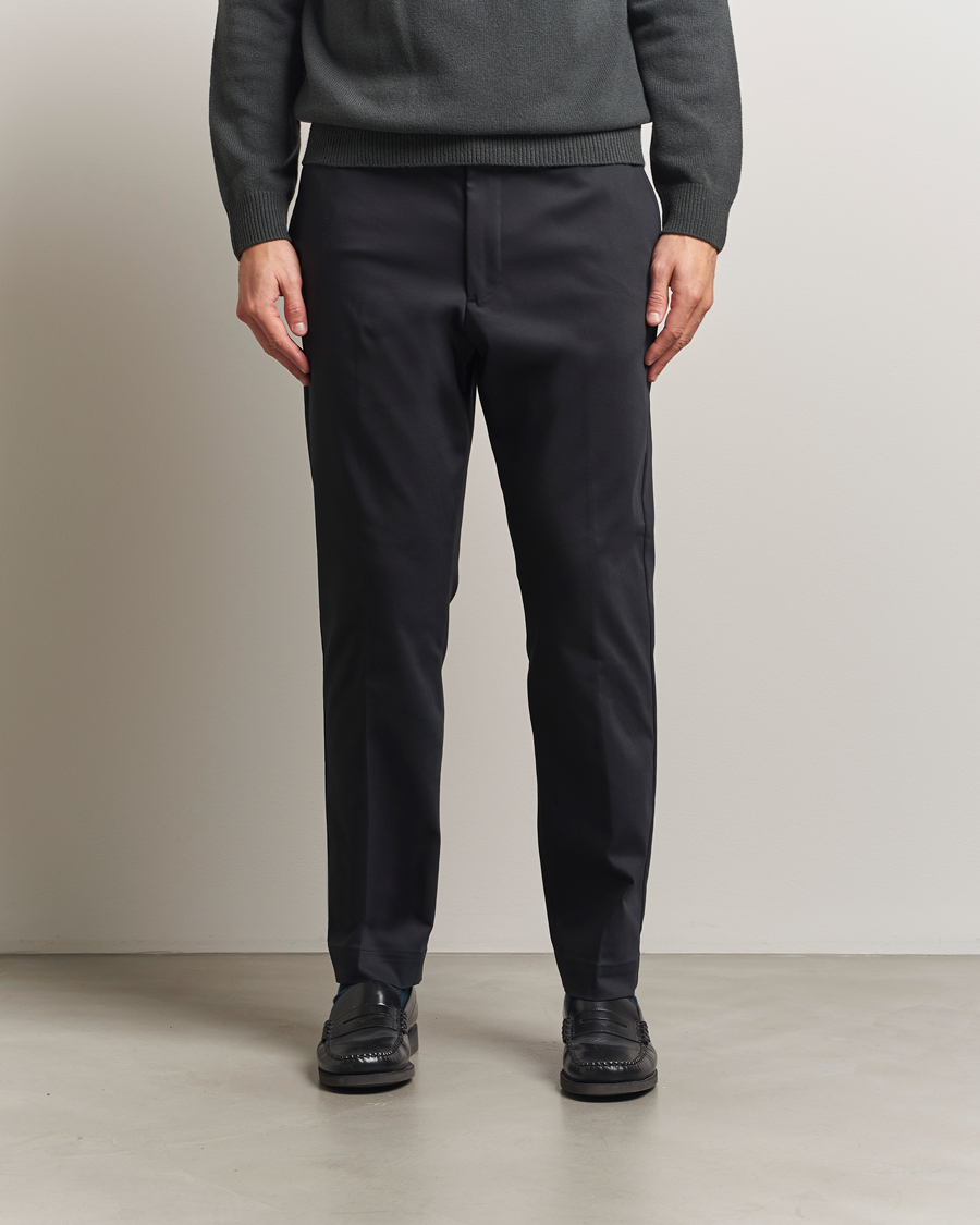 Mies | Housut | NN07 | Baker Cotton Drawstring Trousers Navy