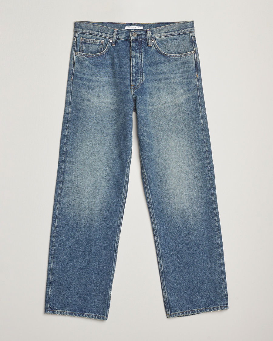 Mies | Farkut | Sunflower | Loose Jeans Dark Blue Vintage