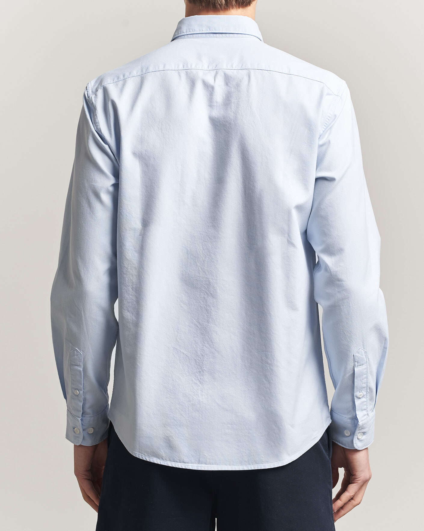 Mies | Kauluspaidat | Sunspel | Oxford Button Down Shirt Light Blue
