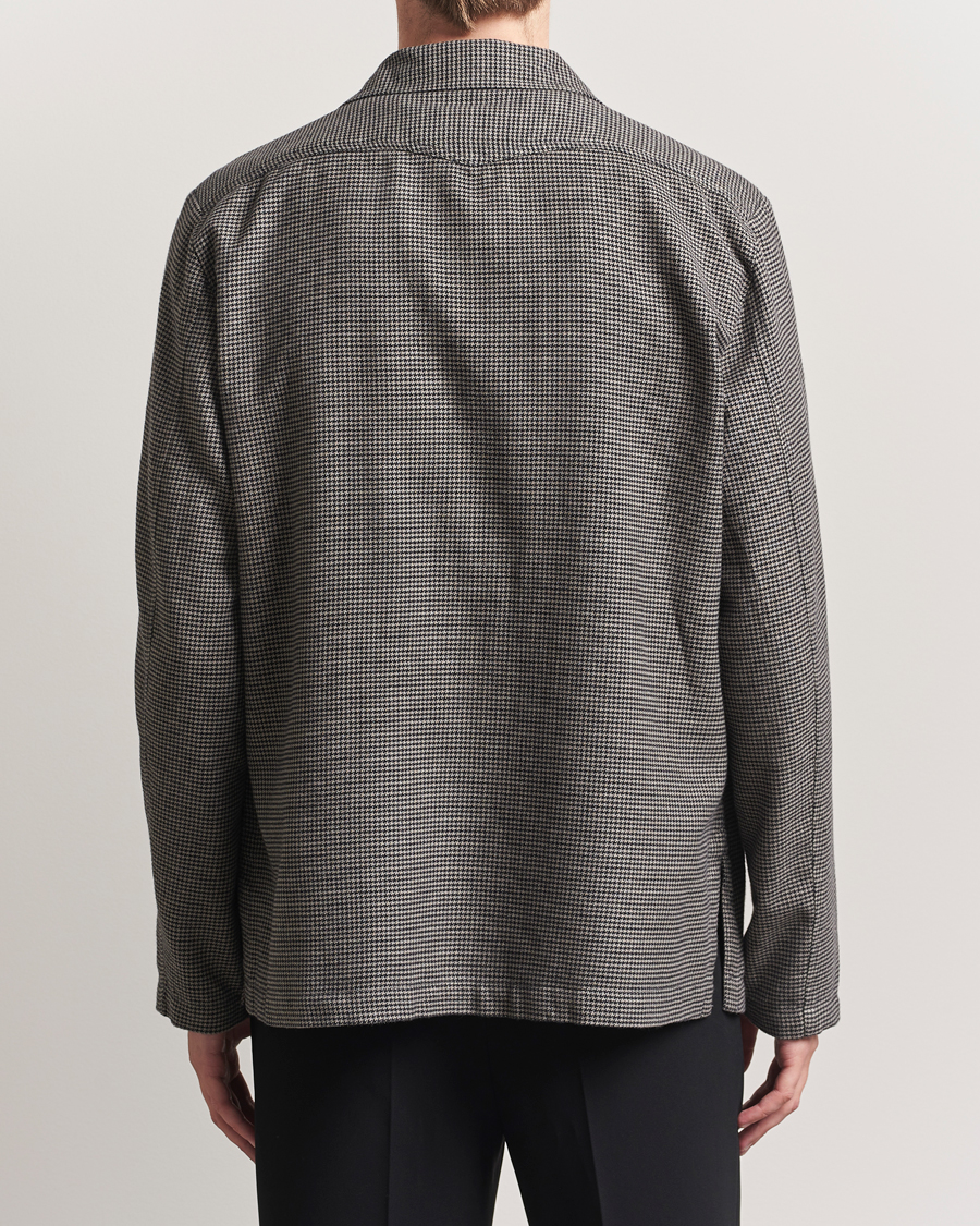 Mies | Takit | Massimo Alba | Florida Peach Cotton Shirt Jacket Smoke