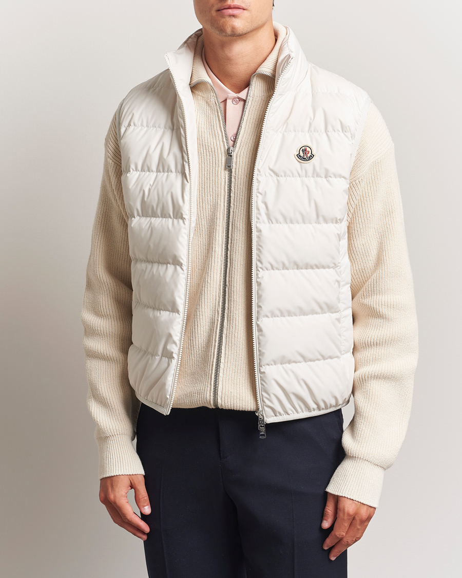 Mies | Takit | Moncler | Contrin Down Vest Off White