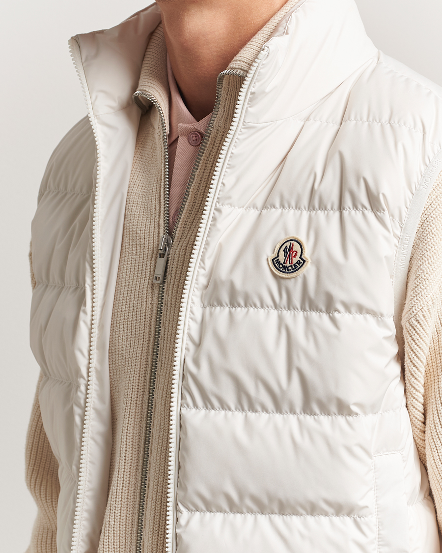 Mies | Takit | Moncler | Contrin Down Vest Off White