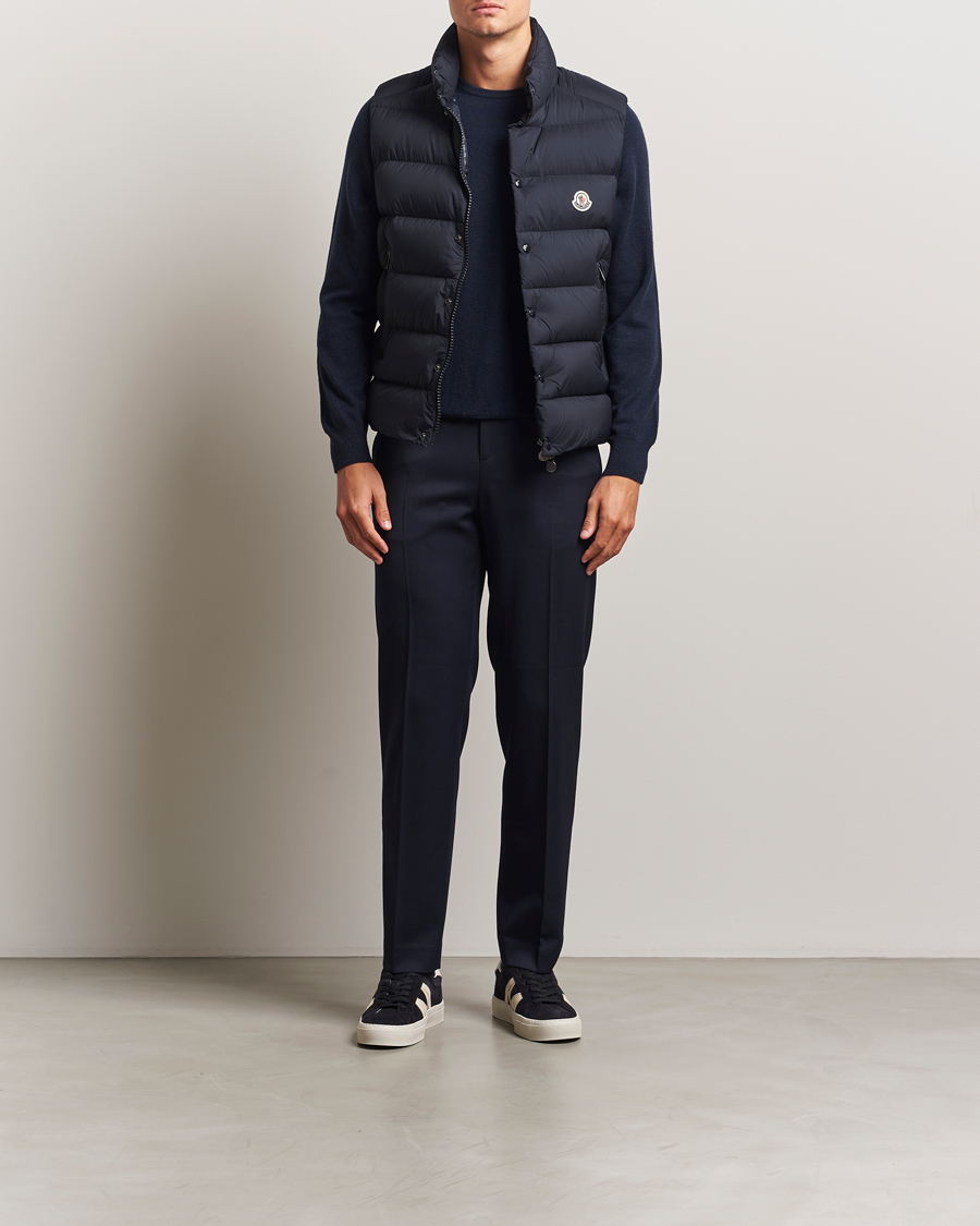 Mies | Takit | Moncler | Tibb Matte Down Vest Navy