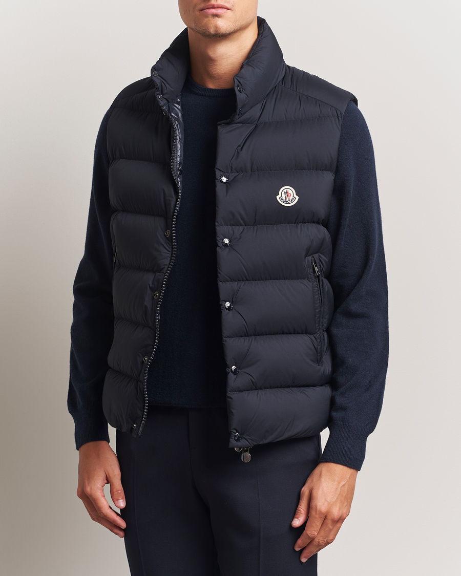 Mies | Takit | Moncler | Tibb Matte Down Vest Navy
