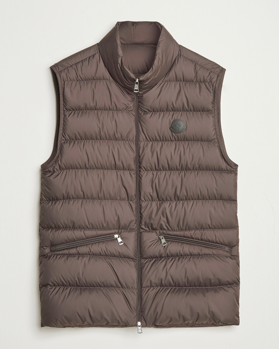 Mies | Takit | Moncler | Treompan Down Vest Brown