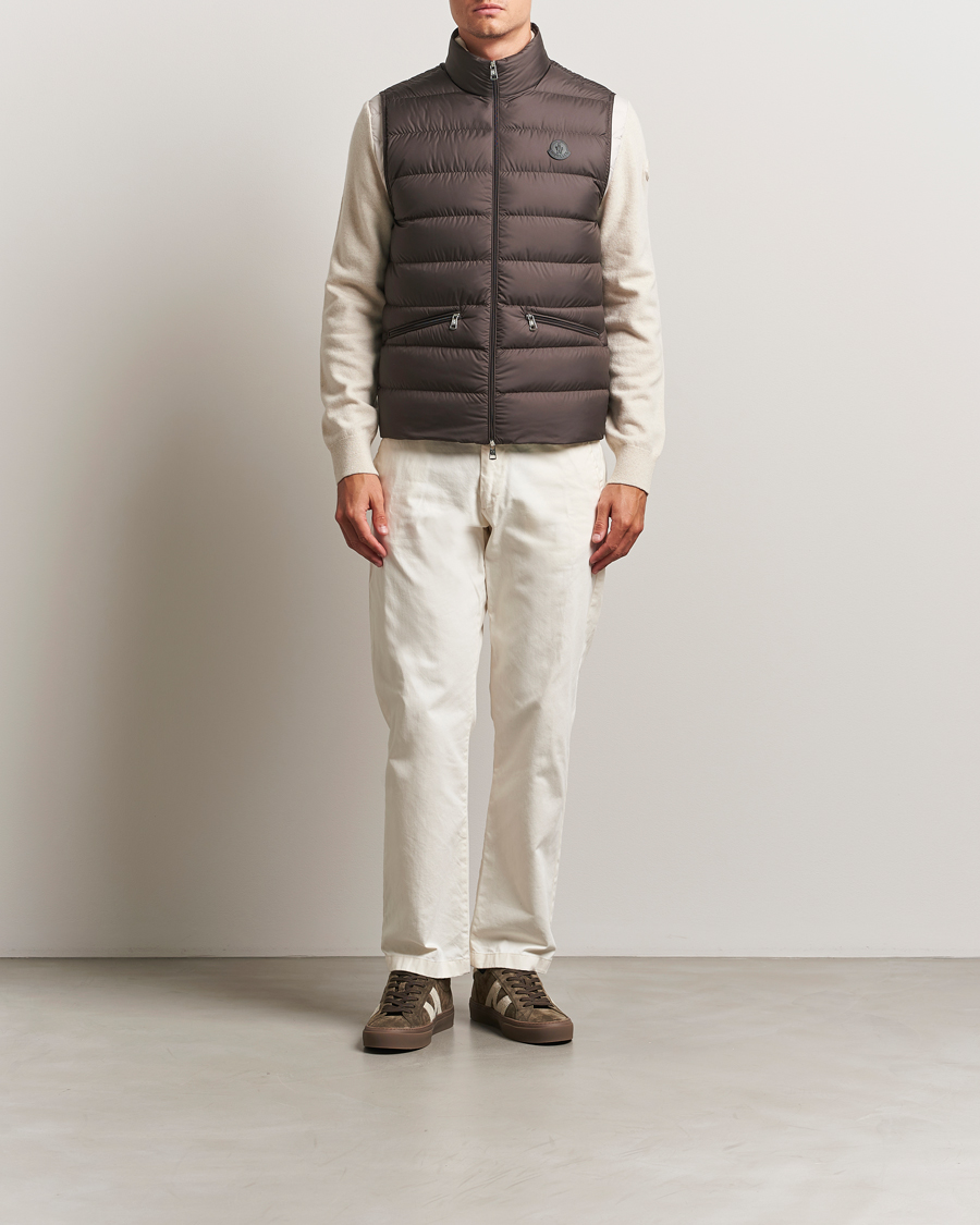 Mies | Takit | Moncler | Treompan Down Vest Brown