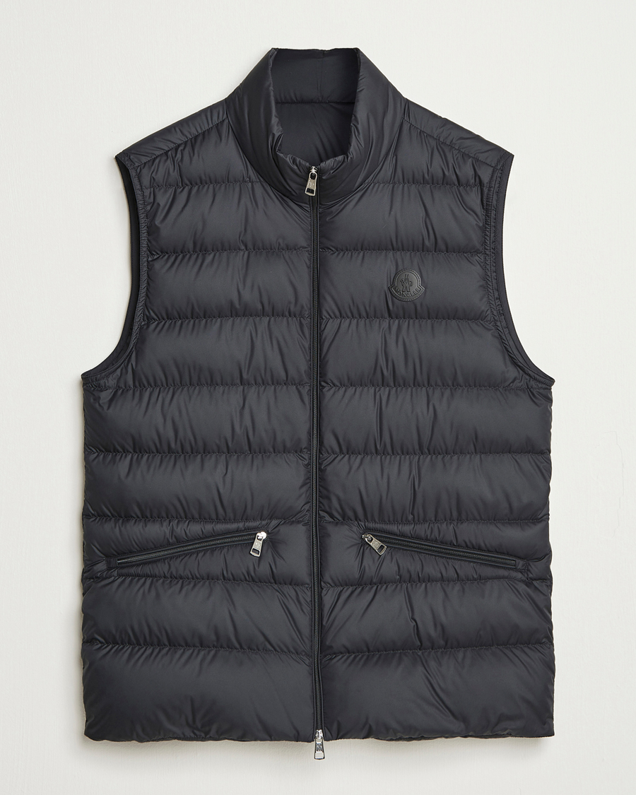 Mies | Ulkoliivit | Moncler | Treompan Down Vest Black