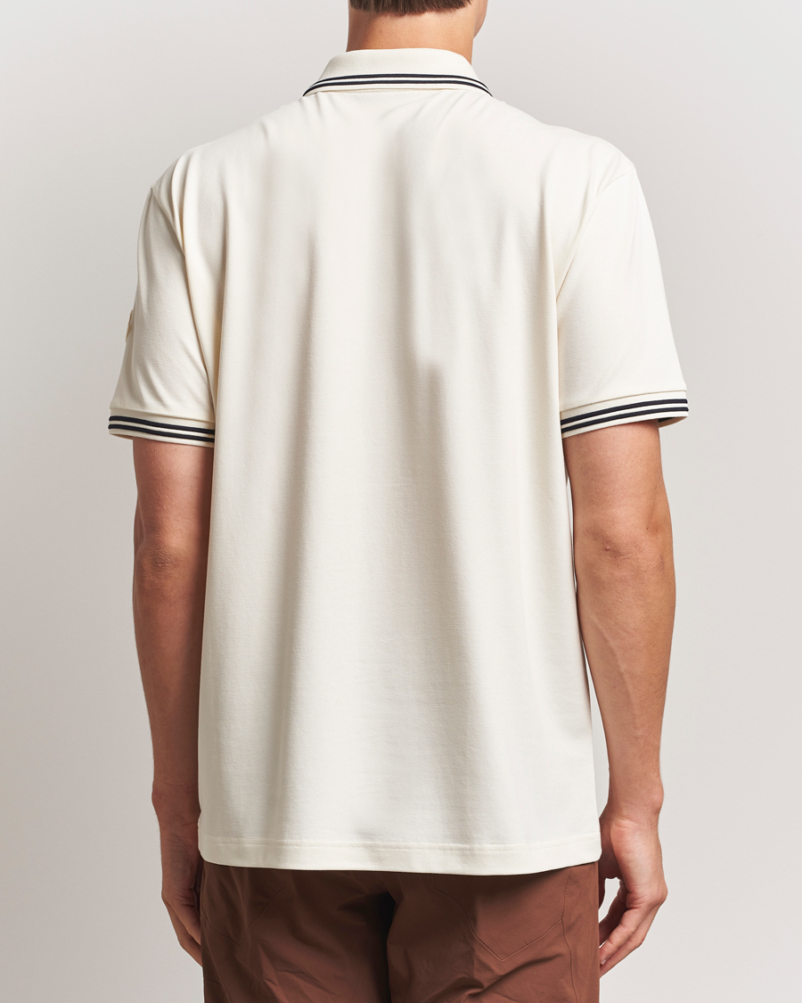 Mies | Pikeet | Moncler | Vintage Logo Polo Off White