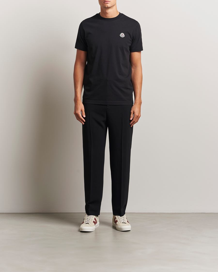 Mies | T-paidat | Moncler | 3-Pack Logo T-Shirt Black