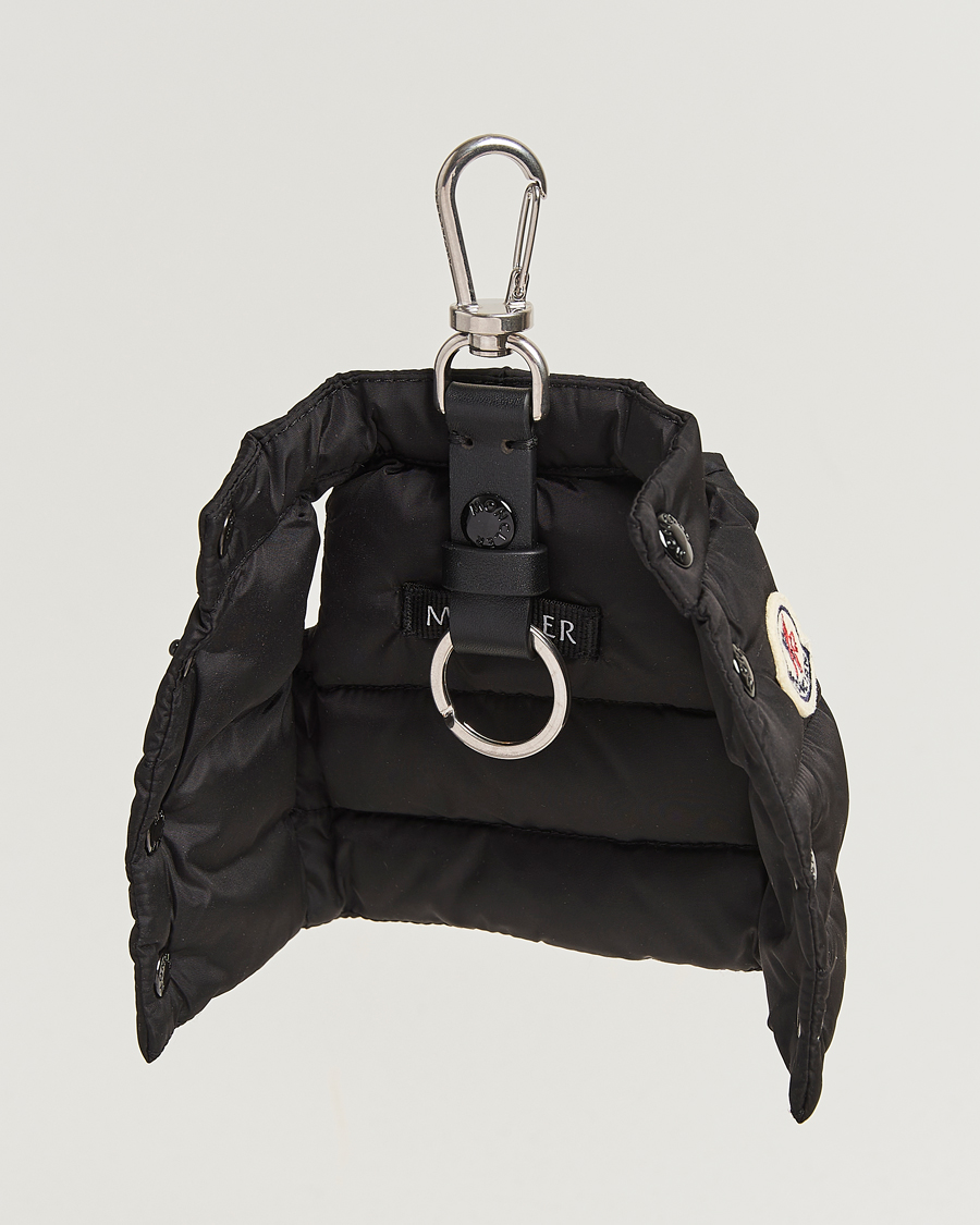 Mies | Avaimenperät | Moncler | Down Vest Key Ring Black