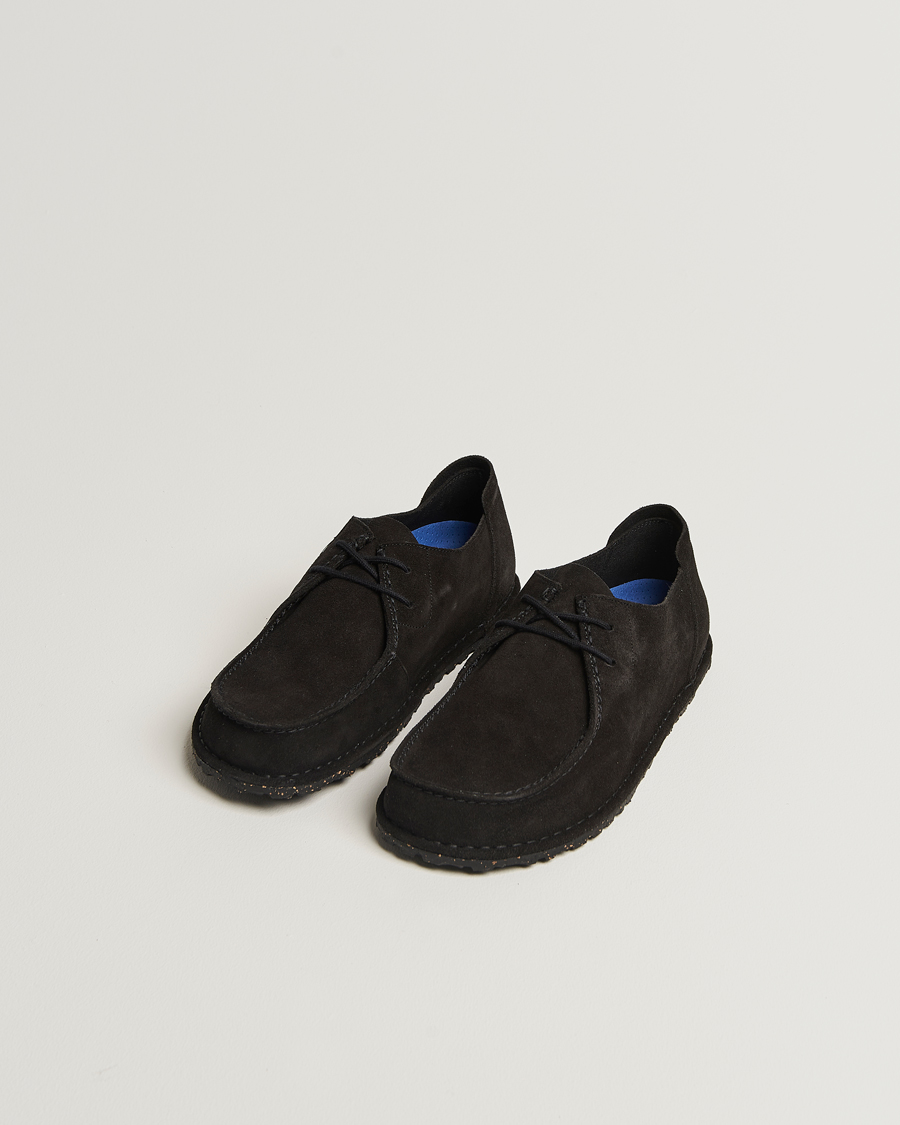 Mies | Loaferit | BIRKENSTOCK | Utti Lace Suede Loafer Black