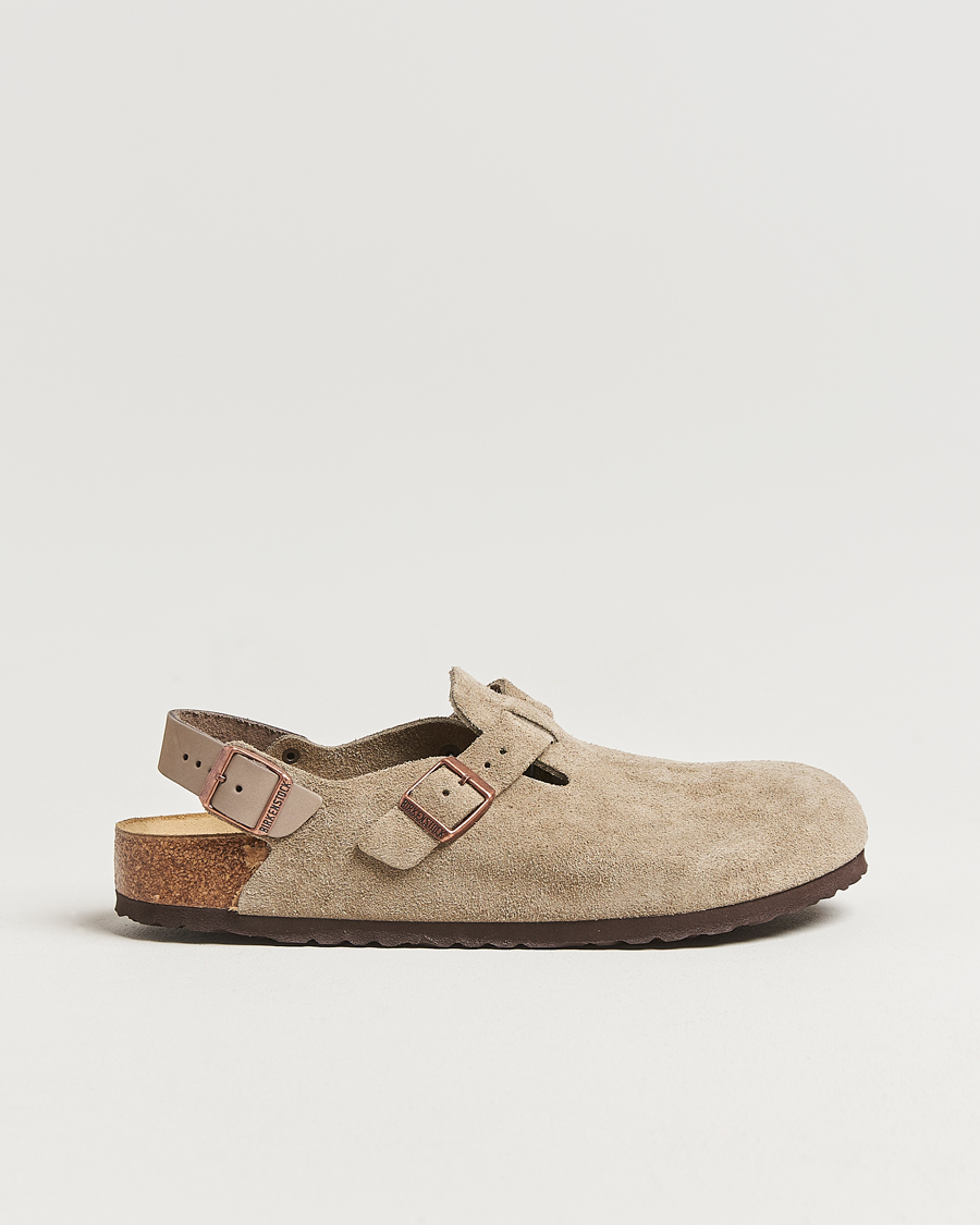 Mies | Sandaalit ja tohvelit | BIRKENSTOCK | Tokio Classic Footbed Taupe Suede