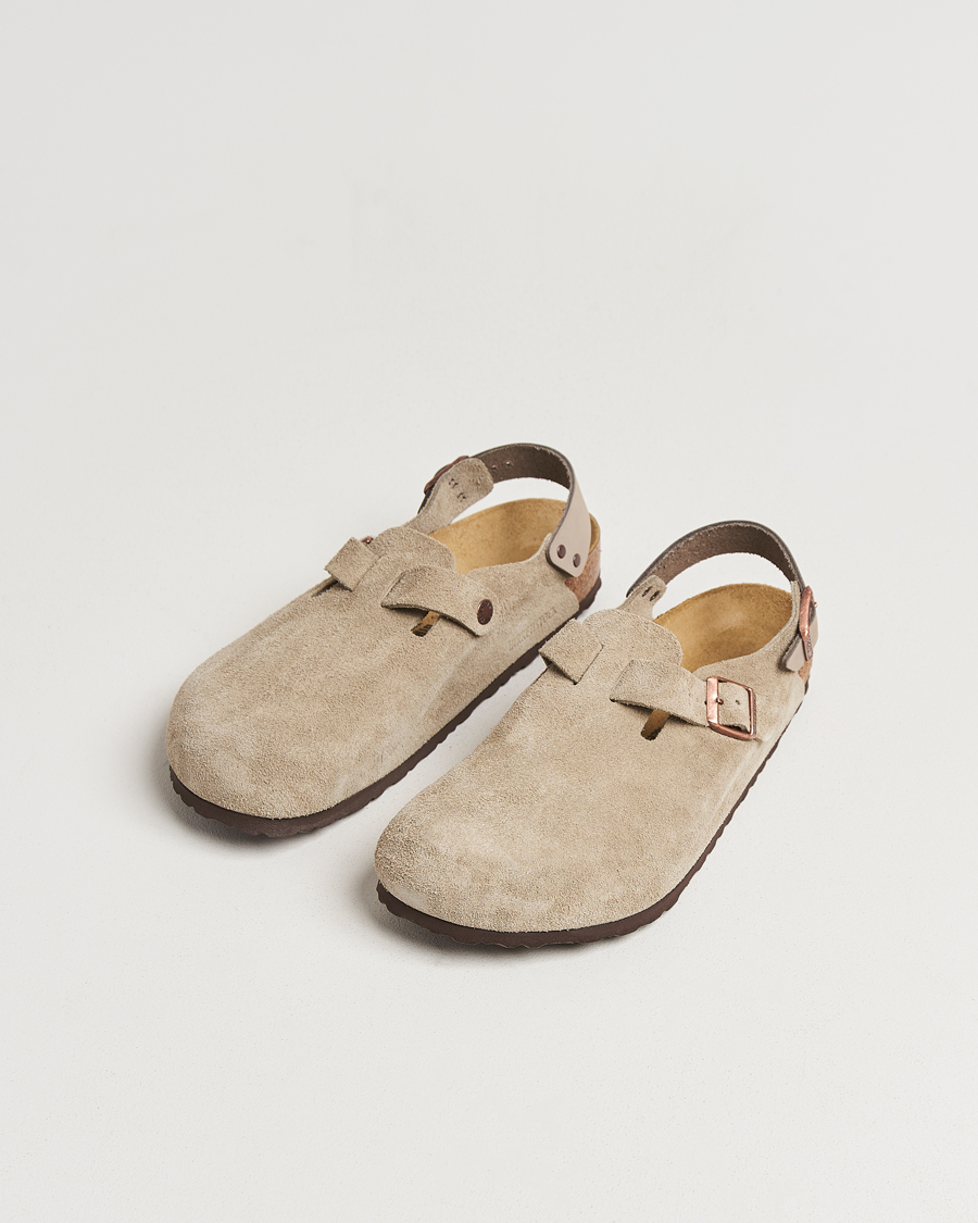 Mies | Sandaalit ja tohvelit | BIRKENSTOCK | Tokio Classic Footbed Taupe Suede