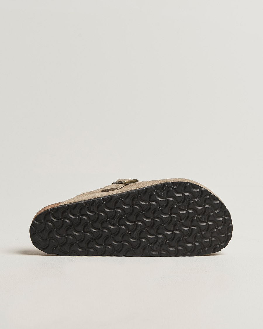 Mies | Sandaalit ja tohvelit | BIRKENSTOCK | Boston Shearling Taupe Suede