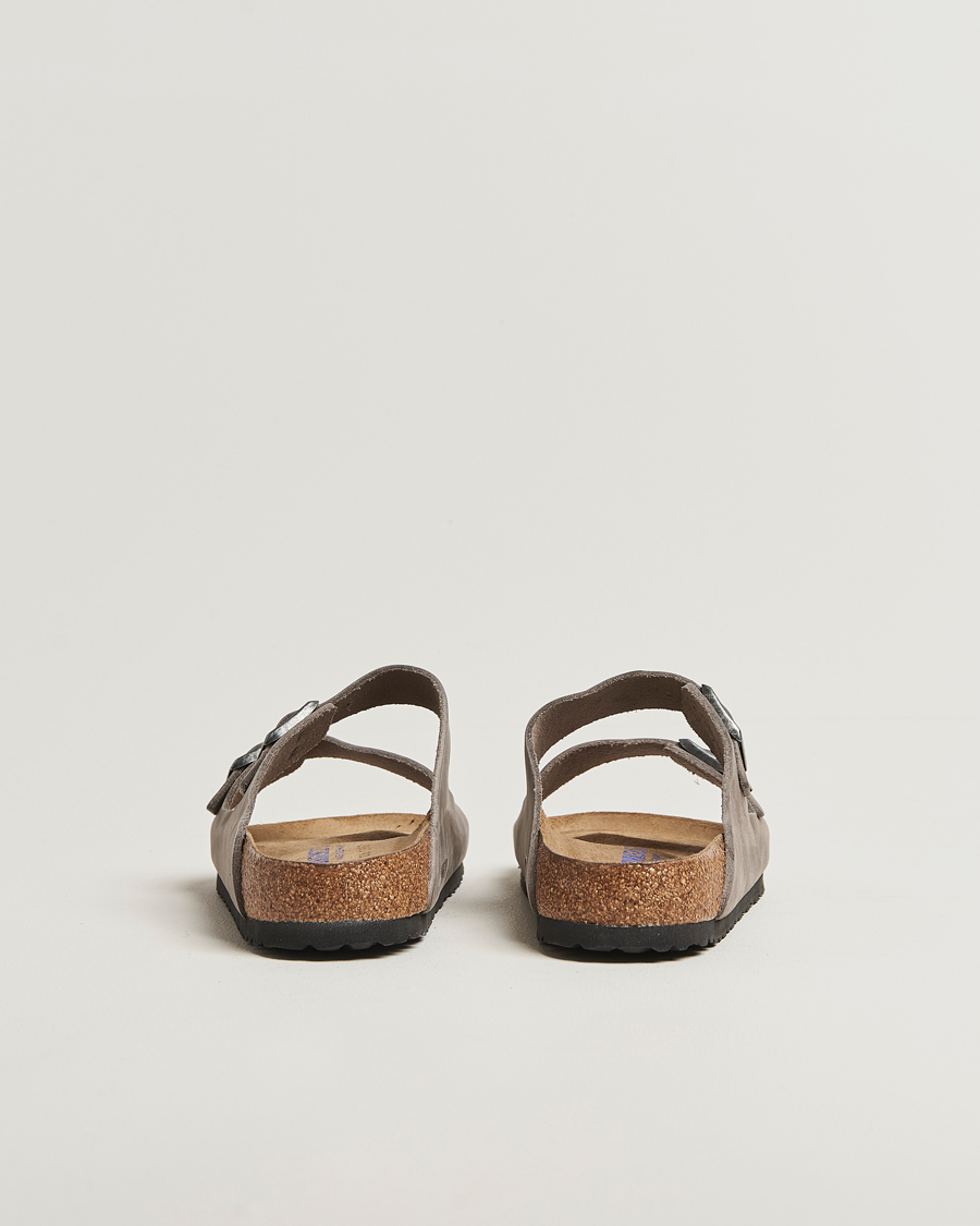 Mies | Sandaalit ja tohvelit | BIRKENSTOCK | Arizona Soft Footbed Iron Oiled Leather
