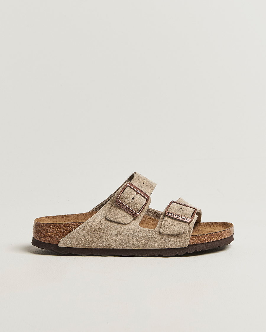 Mies | Sandaalit ja tohvelit | BIRKENSTOCK | Woman Arizona Soft Footbed Taupe Suede