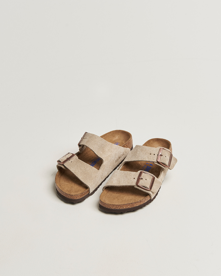 Mies | Sandaalit ja tohvelit | BIRKENSTOCK | Woman Arizona Soft Footbed Taupe Suede