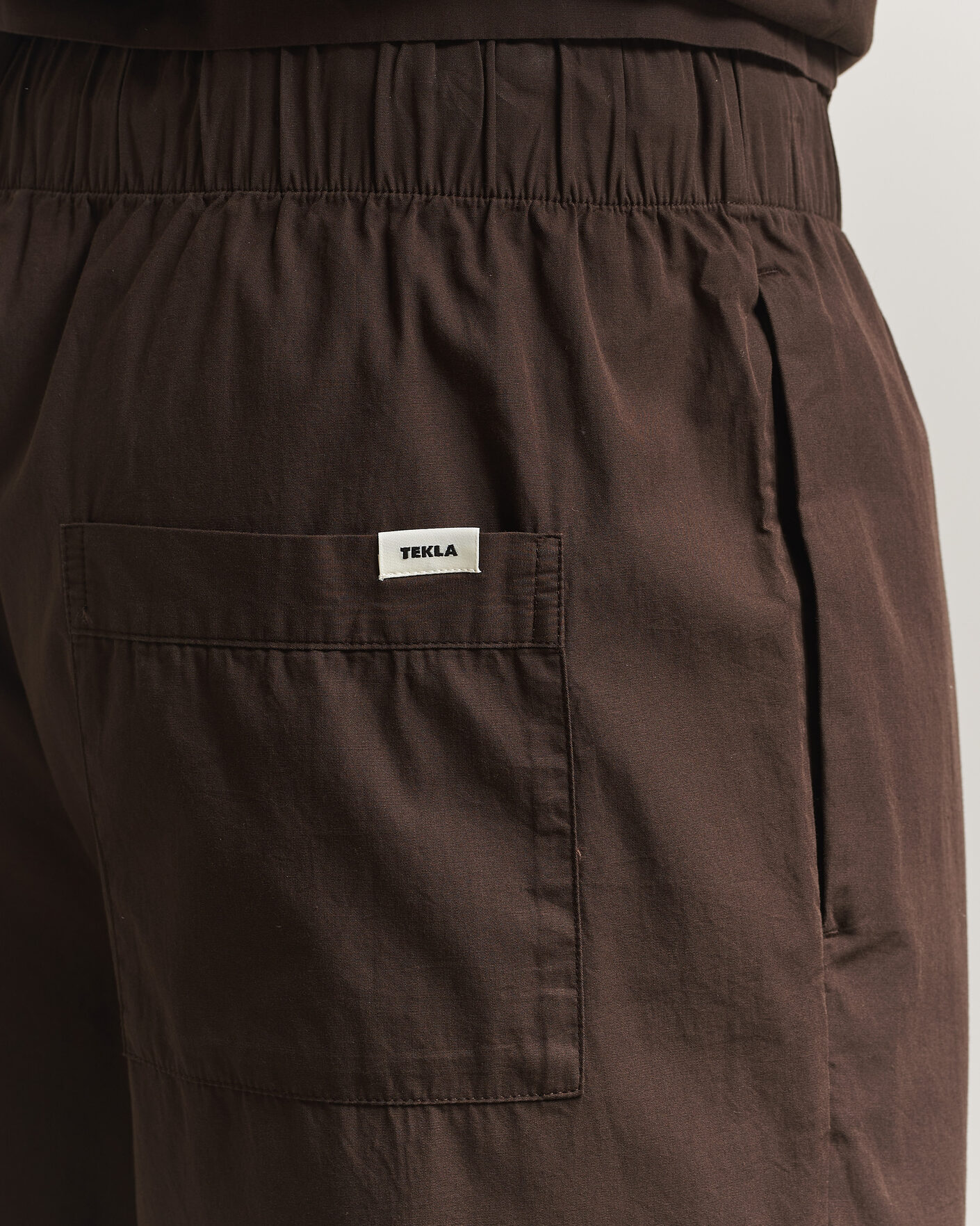 Mies | Yöpuvut ja kylpytakit | Tekla | Poplin Pyjama Pants Coffee