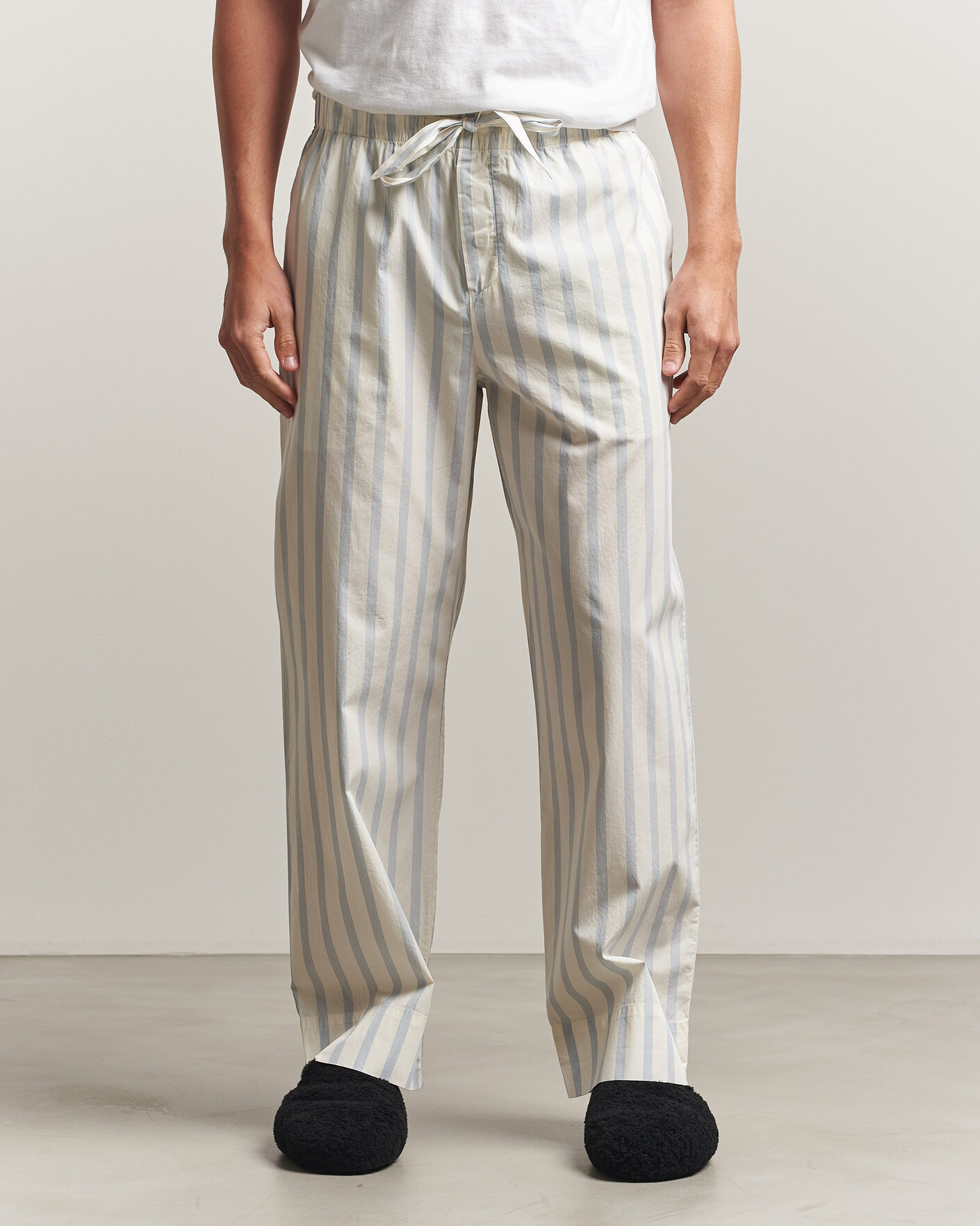 Mies | Yöpuvut ja kylpytakit | Tekla | Poplin Pyjama Pants Needle Stripes
