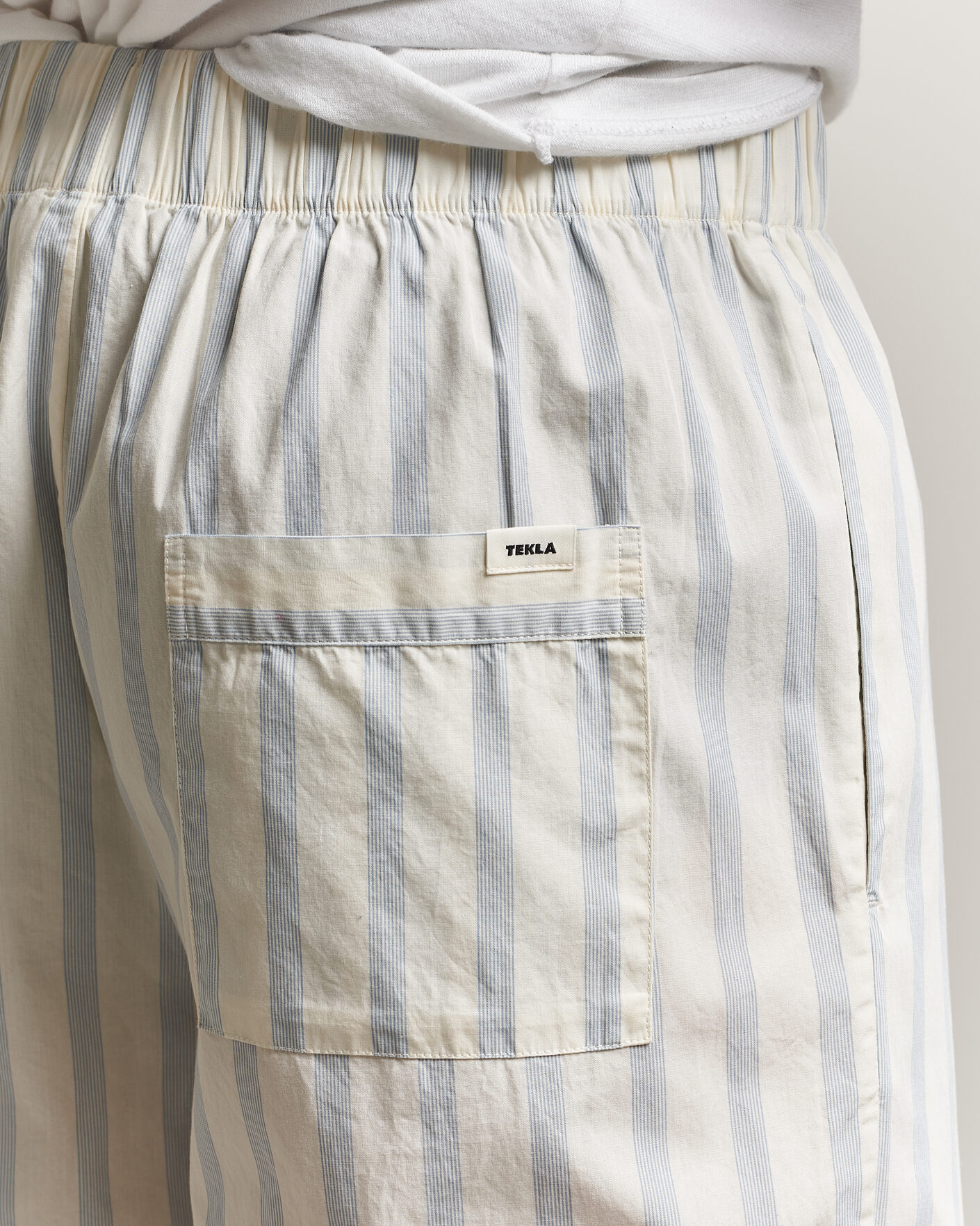 Mies | Yöpuvut ja kylpytakit | Tekla | Poplin Pyjama Pants Needle Stripes