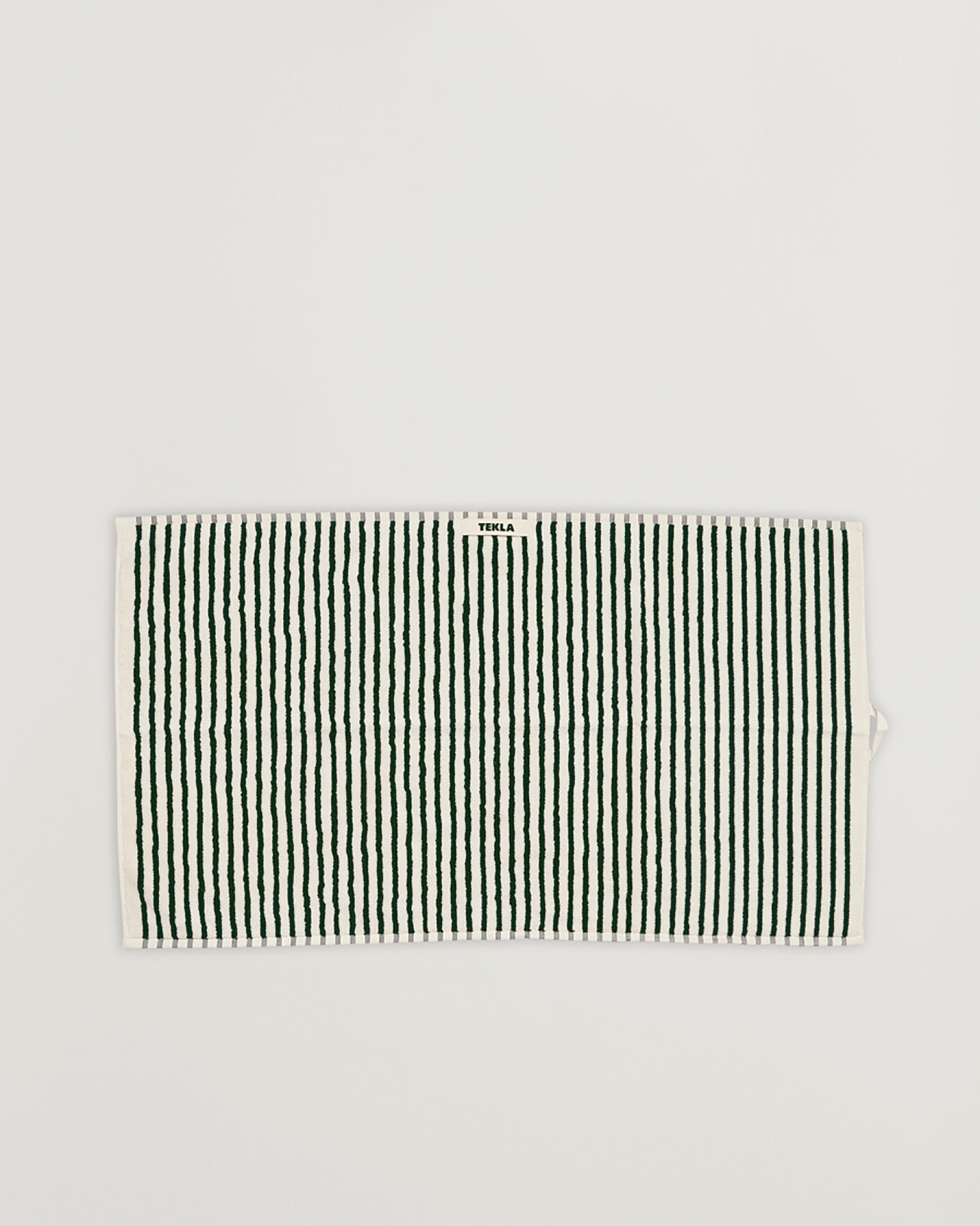 Mies | Tekstiilit | Tekla | Organic Terry Hand Towel Racing Green Stripes