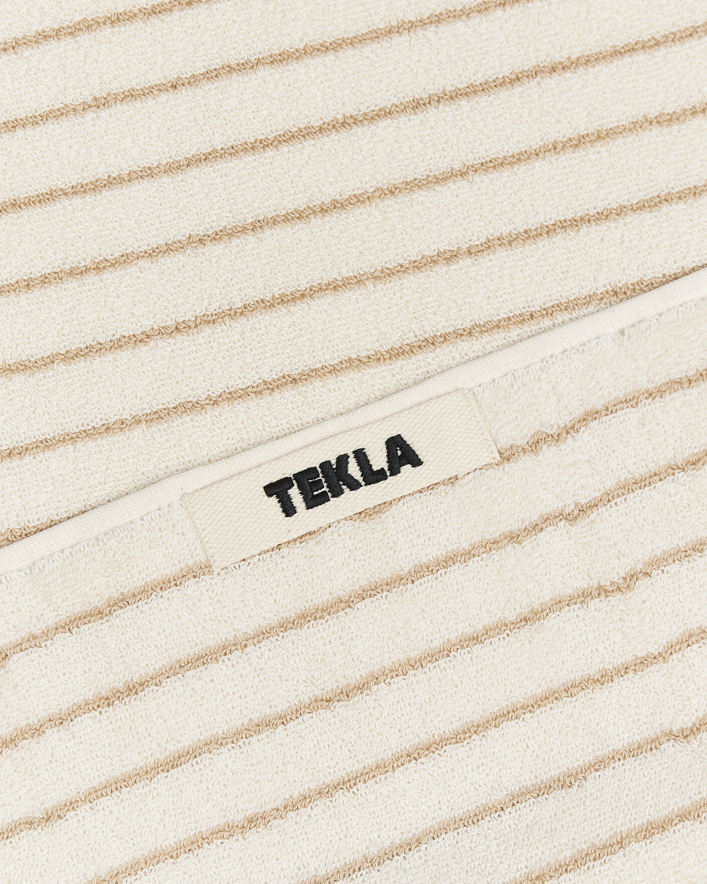 Mies | Tekstiilit | Tekla | Organic Terry Hand Towel Sienna Stripes